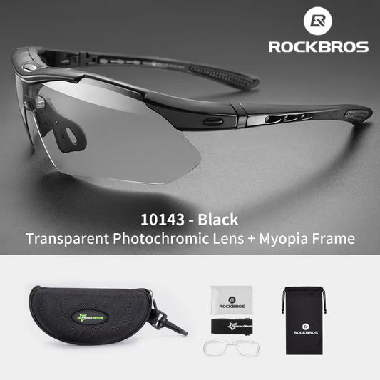 Photochromic Cycling Glasses Bicycle UV400 Sports Eyewear